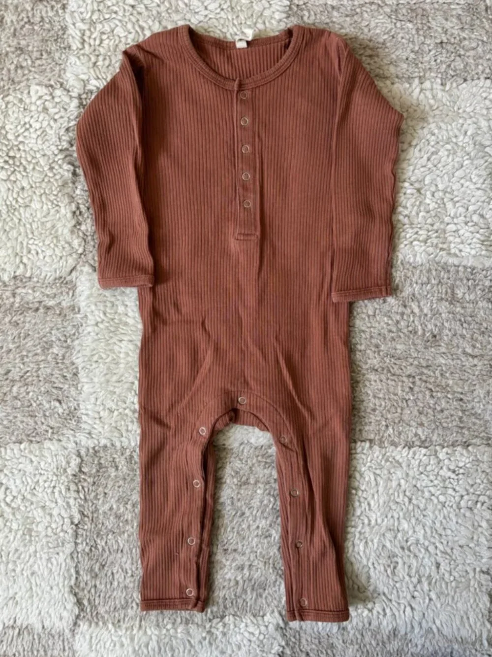 Quincy Mae Ribbed Romper